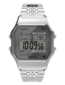 Zegarek Timex T80 TW2R79300 Silver