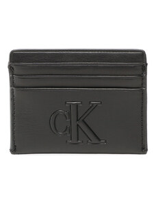 Etui na karty kredytowe Calvin Klein Jeans Sculpted Cardholder 6Cc Pipping K60K610349 BDS