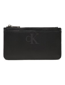 Etui na karty kredytowe Calvin Klein Jeans Sleek Coin Purse Solid K60K610338 BDS