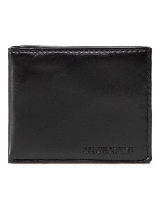 Duży Portfel Męski Jack&Jones Jaczack Wallet 12213118 Black