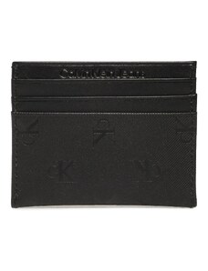 Etui na karty kredytowe Calvin Klein Jeans Monogram Soft Cardholder 6Cc Aop K50K510150 0GJ