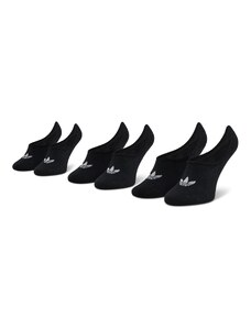 Zestaw 3 par stopek unisex adidas No-Show Socks 3P FM0677 Black