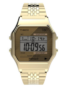 Zegarek Timex T80 TW2R79200 Gold/Gold