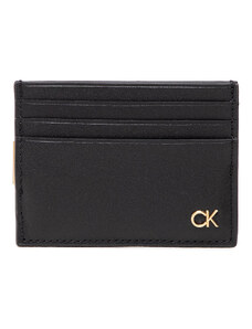 Etui na karty kredytowe Calvin Klein Ck Icon Cc Holder W/Clip K50K509625 BLK
