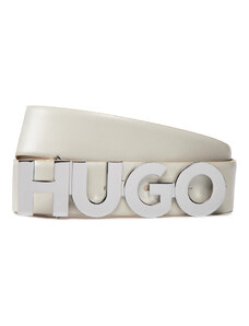 Pasek Męski Hugo Zula Belt 3.5cm C-Zl 50482438 Open White 110