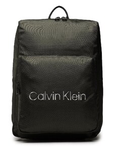 Plecak Calvin Klein Ck Must Squared Campus Bp Rtw K50K510004 Dark Olive MRZ