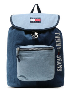 Plecak Tommy Jeans Tjm Heritage Denim Flap Backpack AM0AM11108 0GY