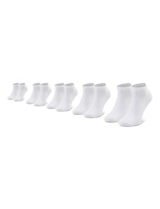 Zestaw 5 par niskich skarpet męskich Jack&Jones Jacdongo Socks 5 Pack Noos 12120278 r.OS White