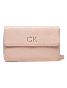 Torebka Calvin Klein Re-Lock Dbl Crossbody Bag Pbl K60K609140 TER