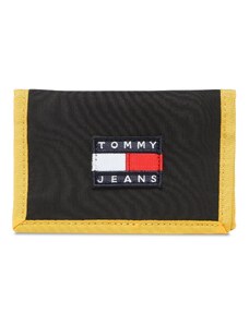 Duży Portfel Męski Tommy Jeans Tjm Heritage Trifold AM0AM10637 0GY