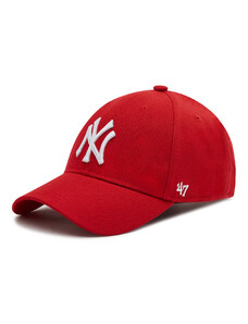Czapka z daszkiem 47 Brand New York Yankees B-MVPSP17WBP-RD Red