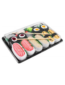Butosklep Sushi Skarpetki Rainbow Socks 5 Par: Tamago Ryba Maślana Łosoś Maki