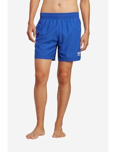 adidas Originals szorty kąpielowe Solid Shorts męskie kolor niebieski gładkie H44769-NIEBIESKI