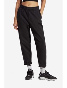 adidas Originals spodnie dresowe bawełniane kolor czarny gładkie IB7329-CZARNY