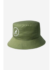 Kangol kapelusz Cotton Bucket kolor zielony bawełniany K2117SP.OLV-OLIVE