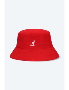 Kangol kapelusz Bermuda Bucket kolor czerwony K3050ST.SCARLET-SCARLET