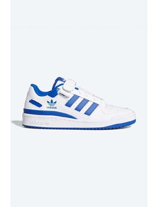 adidas Originals sneakersy skórzane Forum Low J FY7974 kolor biały