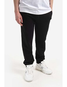 A.P.C. spodnie dresowe bawełniane Jogging Item kolor czarny gładkie COEAS.H28072-BLACK