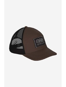 Ciele Athletics czapka z daszkiem Bronson kolor brązowy z aplikacją CLTRKCSCEV.DB001-DB001