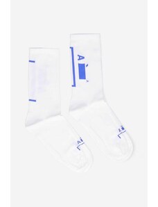 A-COLD-WALL* skarpetki Barcket Sock kolor biały ACWMSK027-WHITE