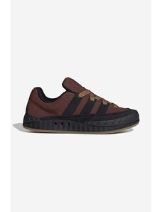 adidas Originals sneakersy zamszowe Adimatic HQ6903 kolor brązowy
