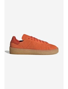 adidas Originals sneakersy zamszowe FZ6445 Stan Smith Crepe FZ6445 kolor pomarańczowy FZ6445-POMARANCZ