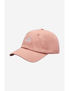 Billionaire Boys Club czapka z daszkiem bawełniana kolor różowy z aplikacją B22238-PINK