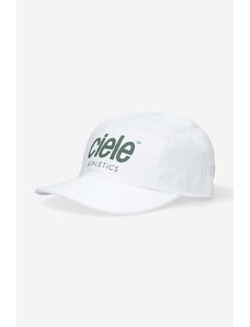 Ciele Athletics czapka z daszkiem kolor biały z nadrukiem CLGCSCSA.WH001-WH001