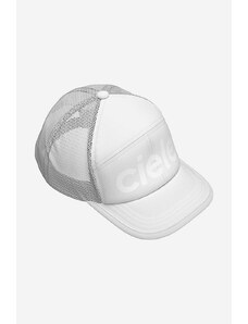 Ciele Athletics czapka z daszkiem kolor biały z nadrukiem CLTRKCSCC.WH001-WH001