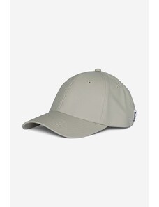 Rains czapka z daszkiem Cap 13600 kolor szary gładka 13600.CEMENT