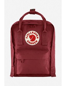 Fjallraven plecak Kanken Mini kolor czerwony mały z aplikacją F23561.326-326