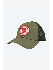 Fjallraven czapka z daszkiem kolor zielony F78138.620-620