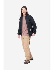 Carhartt WIP kurtka jeansowa Alma męska kolor czarny przejściowa I031930-BLUESTOWAS