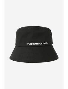 thisisneverthat kapelusz bawełniany Long Bill Bucket Hat kolor czarny bawełniany TN221WHWBK02-BLACK