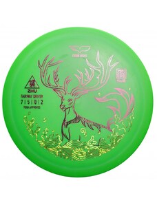 YIKUNSPORTS Frisbee Discgolf Zhu Fairway Driver zielony