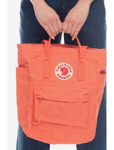 Fjallraven plecak Kanken Totepack kolor pomarańczowy duży gładki F23710.350-350