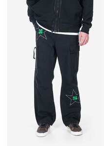 Converse spodnie bawełniane x Patta kolor czarny proste 10024666.A01-BLACK
