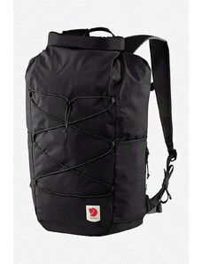 Fjallraven plecak High Coast Rolltop kolor czarny duży gładki F23224.550-550