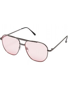 Okulary przeciwsłoneczne Urban Classics Sunglasses Manila - gunmetal/palepink