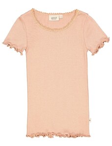 Wheat Koszulka "Lace" w kolorze jasnoróżowym