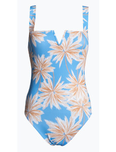 Strój kąpielowy jednoczęściowy damski ROXY Love The Coco V D-Cup azure blue palm island