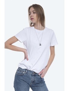 A.P.C. t-shirt bawełniany Poppy T-Shirt kolor biały COBQX.F26718-BLANC