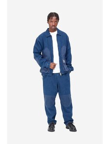 Carhartt WIP kurtka jeansowa Alma męska kolor niebieski przejściowa I031930-BLUESTOWAS