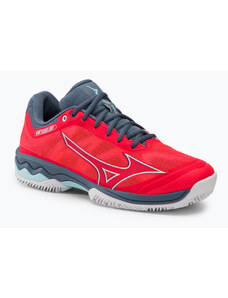 Buty do tenisa damskie Mizuno Wave Exceed Light CC fierry coral 2/white/china blue