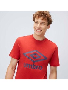 Umbro T-Shirt Fw Large Logo Cotton Męskie Ubrania Koszulki 65352U-LKG Czerwony