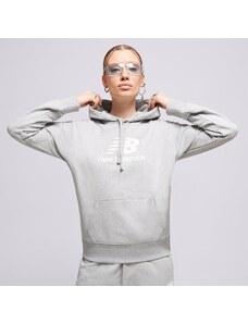 New Balance Bluza Z Kapturem Nb Essentials Damskie Odzież Bluzy WT31533AG Szary