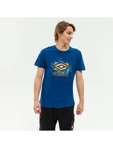Umbro T-Shirt Reydon Męskie Ubrania Koszulki UL322TSM01003 Granatowy