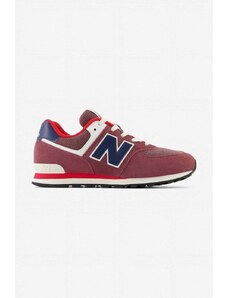 New Balance sneakersy GC574NX1 kolor bordowy