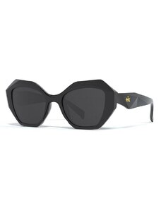 HANUKEII Okulary przeciwsłoneczne unisex "Moorea" w kolorze czarnym
