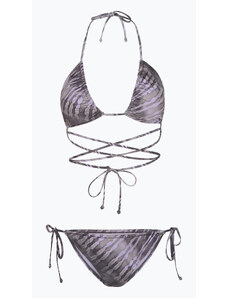 Strój kąpielowy dwuczęściowy damski O'Neill Kat Becca Wow Bikini grey tie dye
